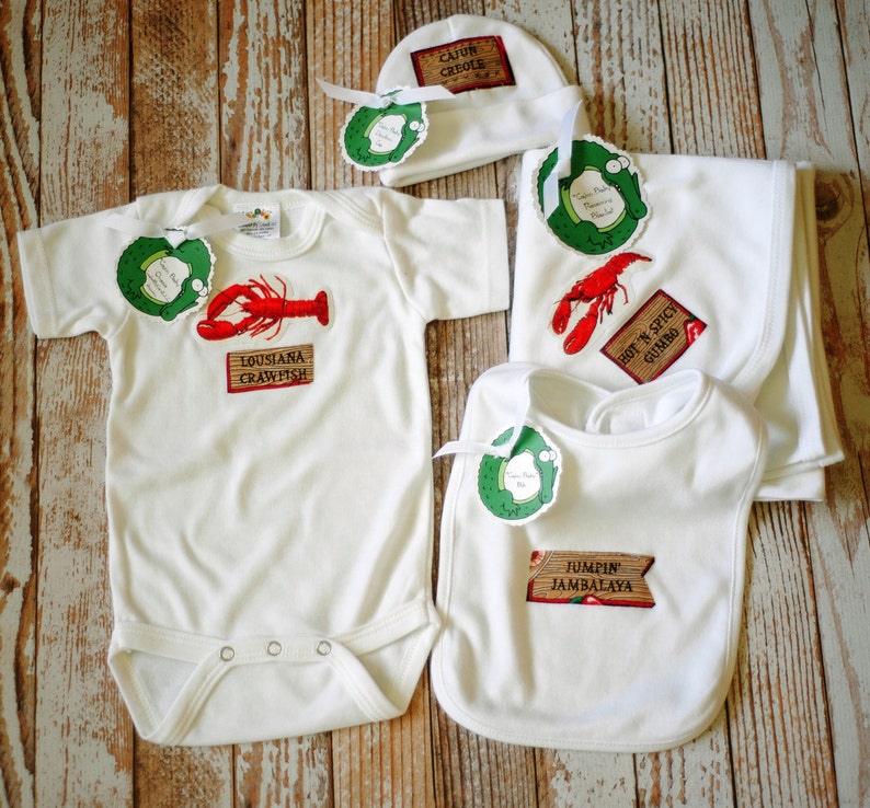 Cajun Baby Three Piece Newborn Set