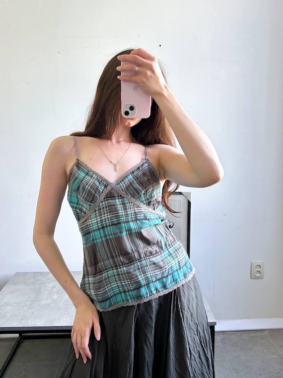 Cache cache cute cotton y2k top, made in france - image 1