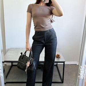 Vintage Y2k Pinstripe Pants - Etsy - Page 2
