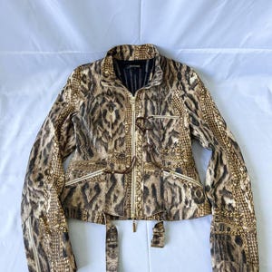 Vintage Roberto Cavalli Jacket - Etsy