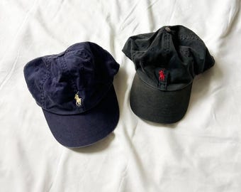 Vintage Polo Ralph Lauren Distressed Cap - Etsy Canada