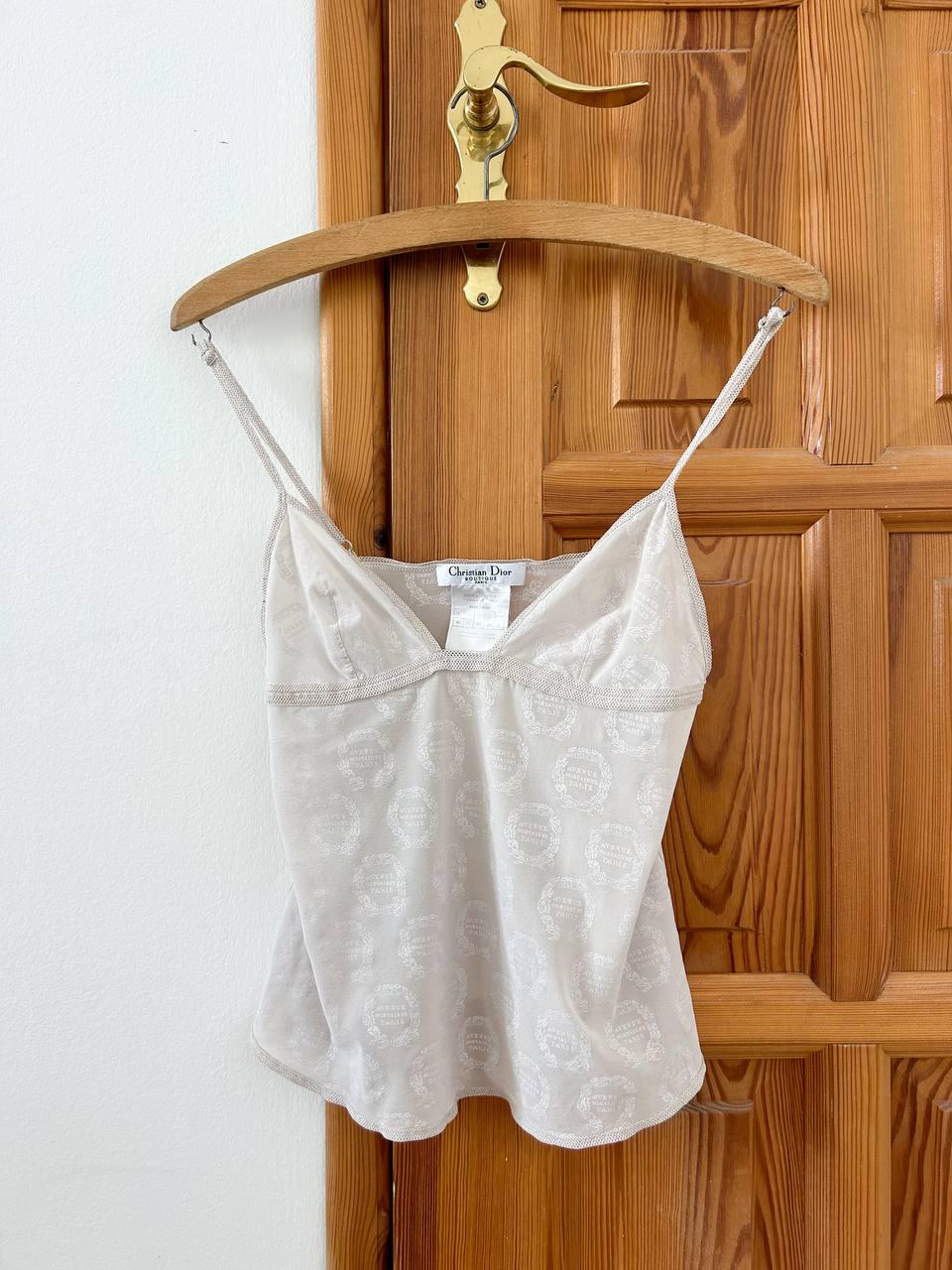 クリスチャンディオールキャミ Christian Dior Cami - Etsy