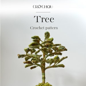 Árvore - Padrão de crochê