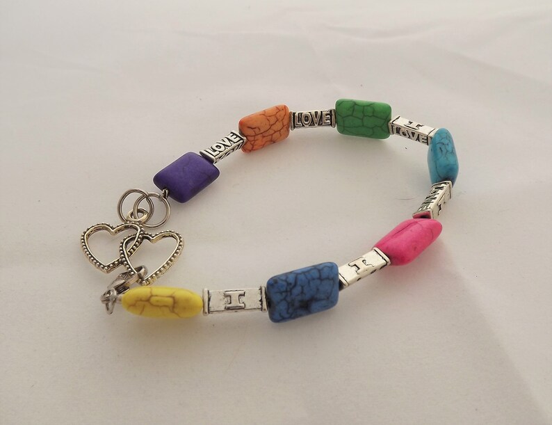 I Love You Bracelets Etsy