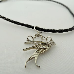Bird on a Chain Pendant Necklace