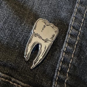 Tooth Enamel Pin