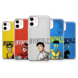 Mark Grayson Handyhülle Invincible Comics Cover für iPhone 16 Pro , 15, 14, 13, 12, 11, Pixel 9A, 8, 7, Samsung S25, S24, S23, S22, A54, A35