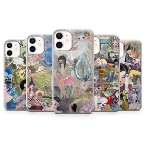 Aya Takano Phone Case Superflat Japanese Cover for iPhone 17, 16, 15, 14, 13, 12, Pixel 10, 9A, 8, Samsung S25, S24, S23, S22, A54, A35