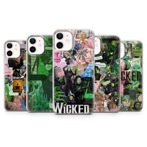 Wicked Musical Phone Case Wizard Theatre Cover for iPhone 17 Air, 16, 15, 14, 13, 12, Pixel 10, 9, 8, Samsung S25, S24, S23, S22, A54, A35