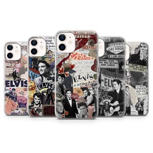 Funda Graceland Vegas de Elvis Presley para iPhone 16 Pro, 15, 14, 13, 12, 11, Pixel 9A, 8, 7, Samsung S25, S24, S23, S22, A54, A35