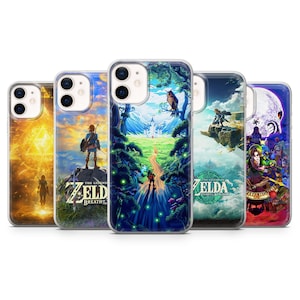 Legend of Zelda Phone Case Princess Game Cover for iPhone 17 Air, 16, 15, 14, 13, 12, Pixel 10, 9, 8, Samsung S25, S24, S23, S22, A54, A35