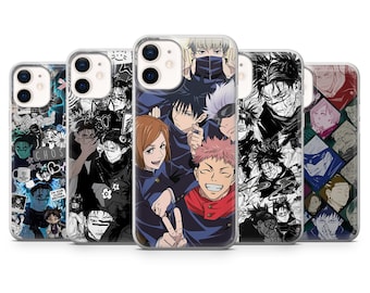 Gojo Satoru Phone Case Megumi Fushiguro JJK Cover for iPhone 16, 15, 14, 13, 12, 11, Pixel 9A, 8, 7, Samsung S25, S24, S23, S22, A54, A35