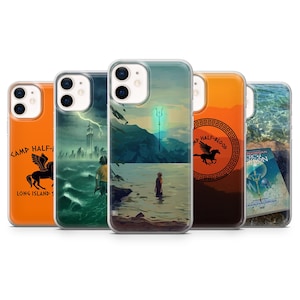 Percy Jackson Phone Case Poseidon Ocean Cover for iPhone 17, 16, 15, 14, 13, 12, Pixel 10, 9A, 8, Samsung S25, S24, S23, S22, A54, A35