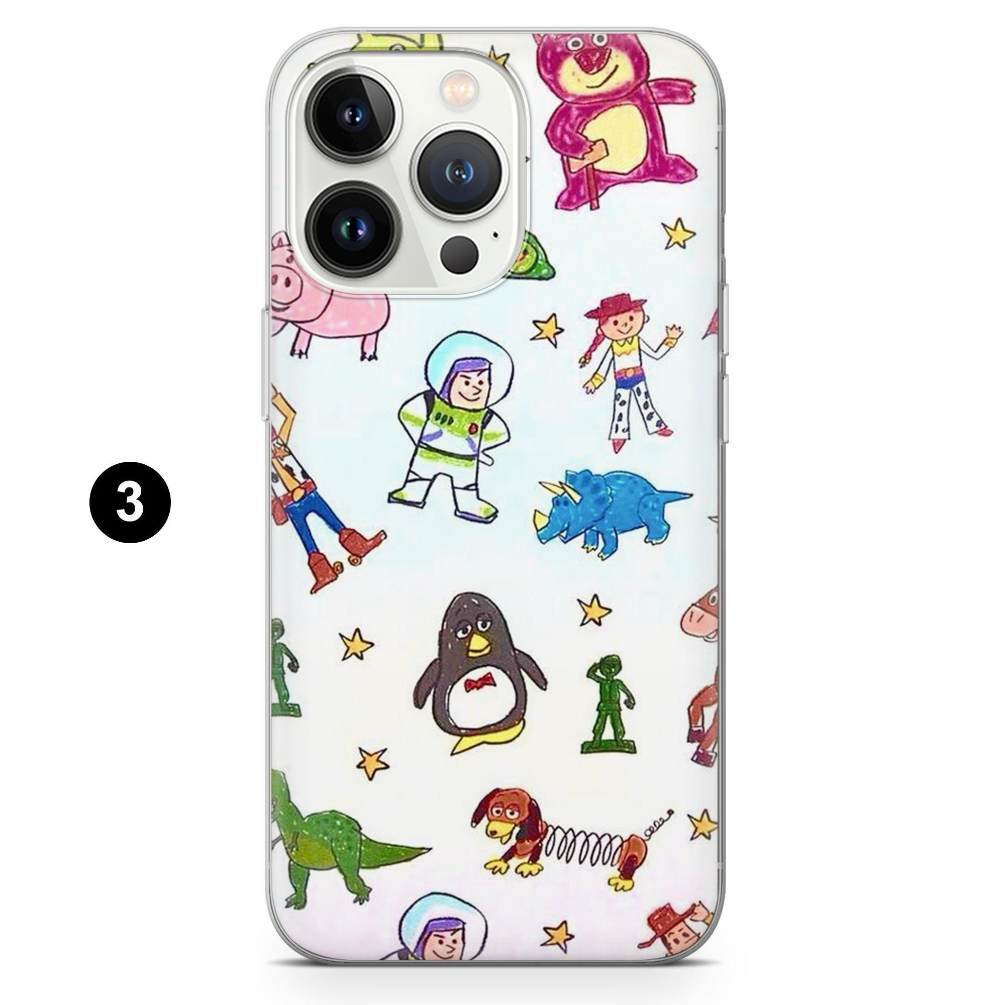 Toy Story Phone Case Pixar Cartoon Cover for iPhone 17 Pro Max, 16