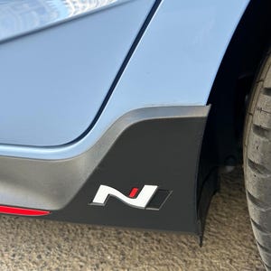 Hyundai N Logo Set For Side Skirts (i20N,i30N,Elantra N)
