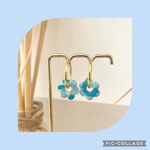 Stainless steel hoop earrings