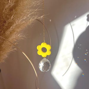 suncatcher, sun catcher, home wellness decoration, rainbow, feng shui decoration gift, light catcher, prism