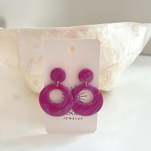 colorful earring, women&#39;s jewelry, trend, women&#39;s gift, handmade jewelry