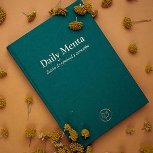 Diario de Gratitud en Español | Daily Menta - Journal de Gratitud y Conexión | Cuaderno Wellness 3 maanden