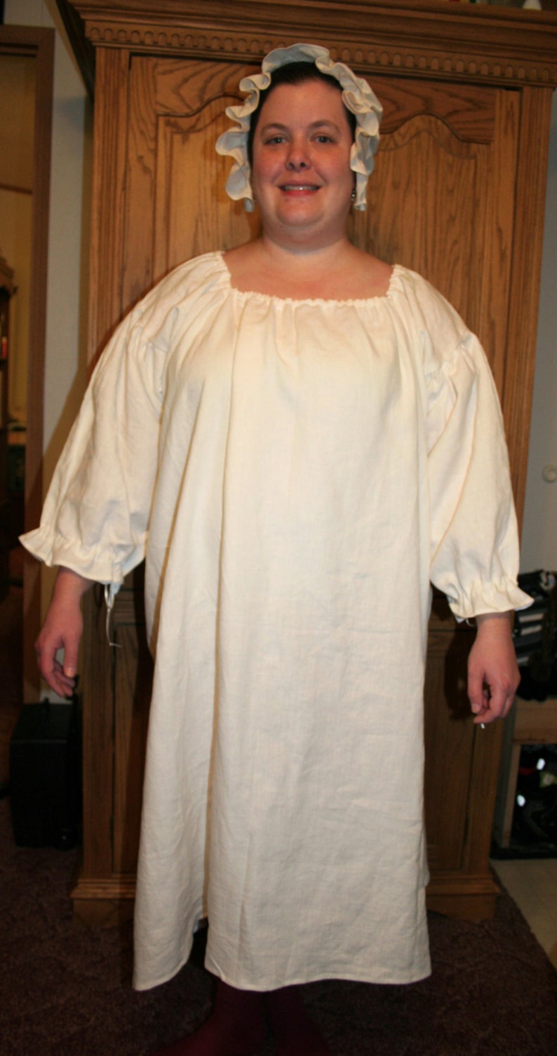 Cotton Woman/'s Chemise Colonial