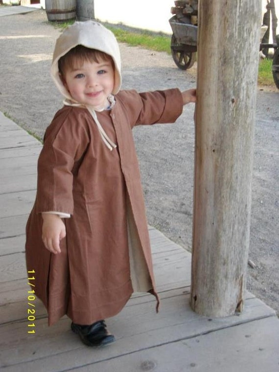 Infant Frock jacket Colonial Etsy Canada