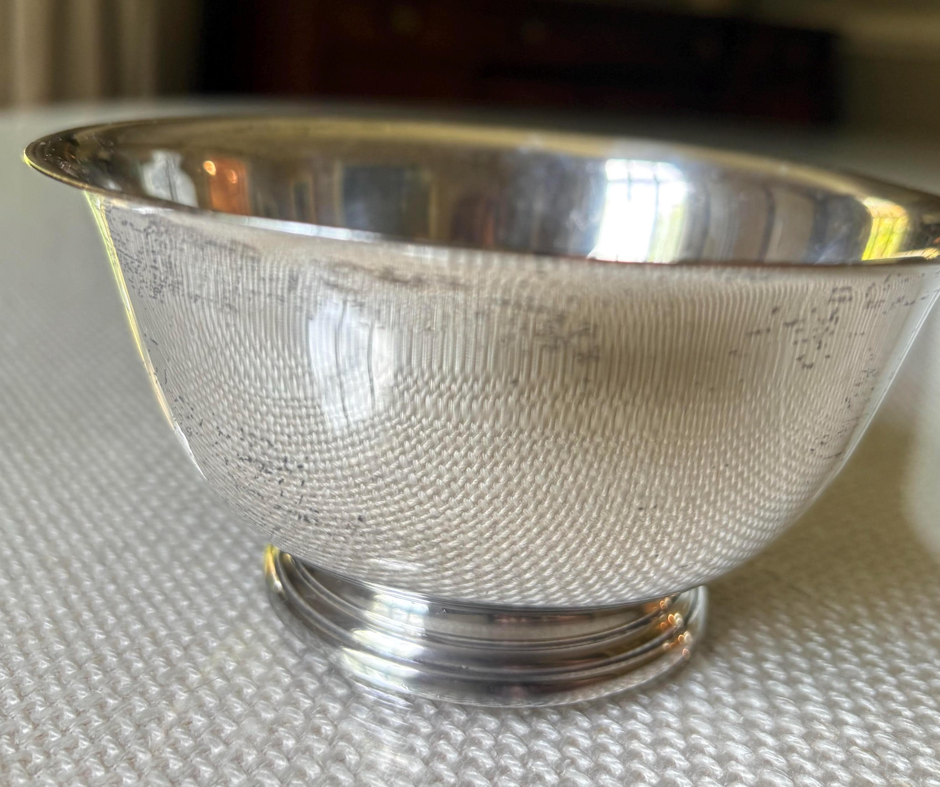 Websterlingzilver Paul Revere reproductie notenschaal 103 gram ZONDER MONOGRAM