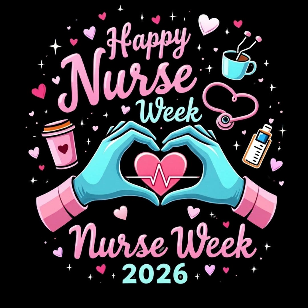 Nurses Week Nurse Appreciation Week - Happy National Nurses Week 2025 Digital PNG ...