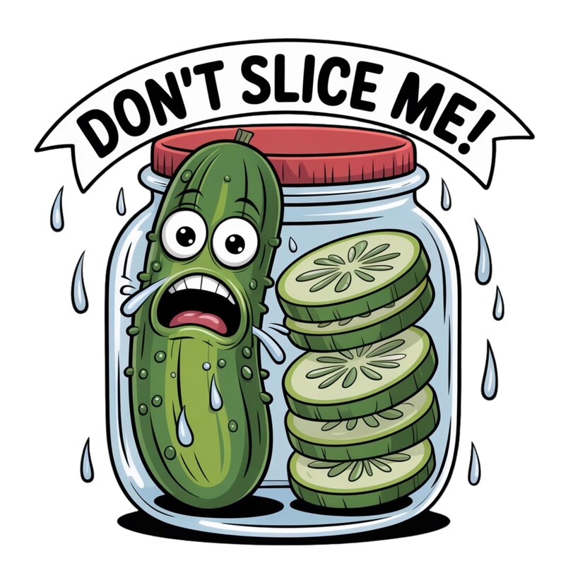 Funny Pickle Lover Png Set, Pickle Jar Png, Canning Pickles ...
