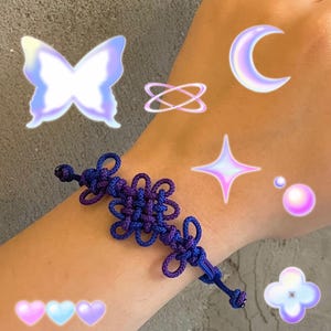 Kpop Demon Hunters Korean Knot Bracelet – Handmade
