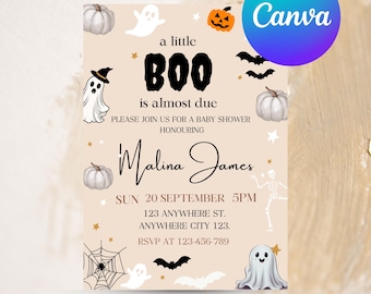 Editable Adult Halloween Party Invitation, Halloween Costume Party Invite, Halloween Birthday, Glam, Printable or Digital Invitation