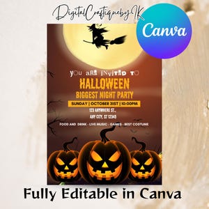 Editable A Little Boo Baby Shower Invitation, Girl Halloween Baby Shower Invite, Ghost Halloween Baby Shower Invite