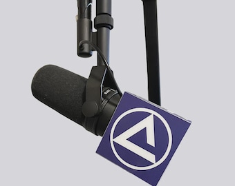 Premium Color Microphone Flag for Shure SM7B / SM7dB