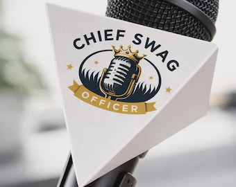 Custom Triangle Mic Flag