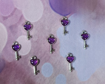 Magic Shop Key Borahae charm