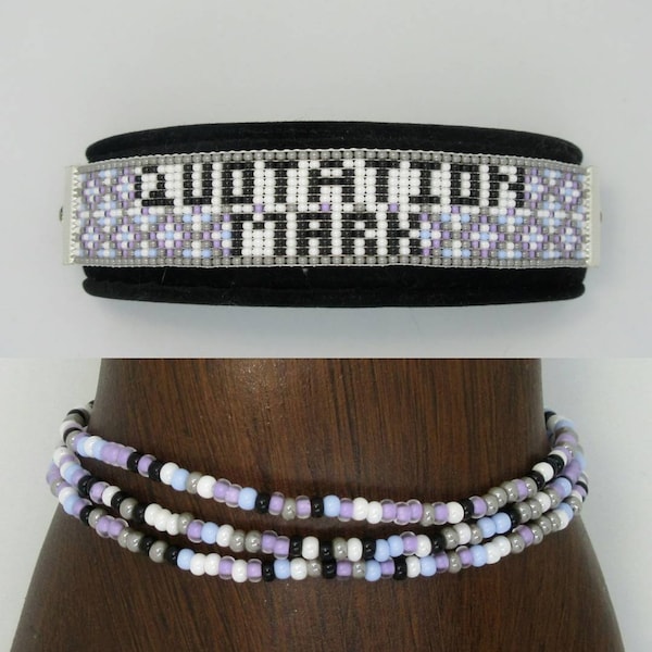 Quotation Mark inspired Bracelet (2 style options) - RM, J-Hope & Jungkook