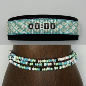 Bracelet inspiré 00:00 - Ligne vocale