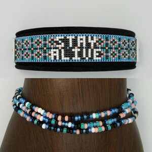 Stay Alive inspired Bracelet - Jungkook & Suga