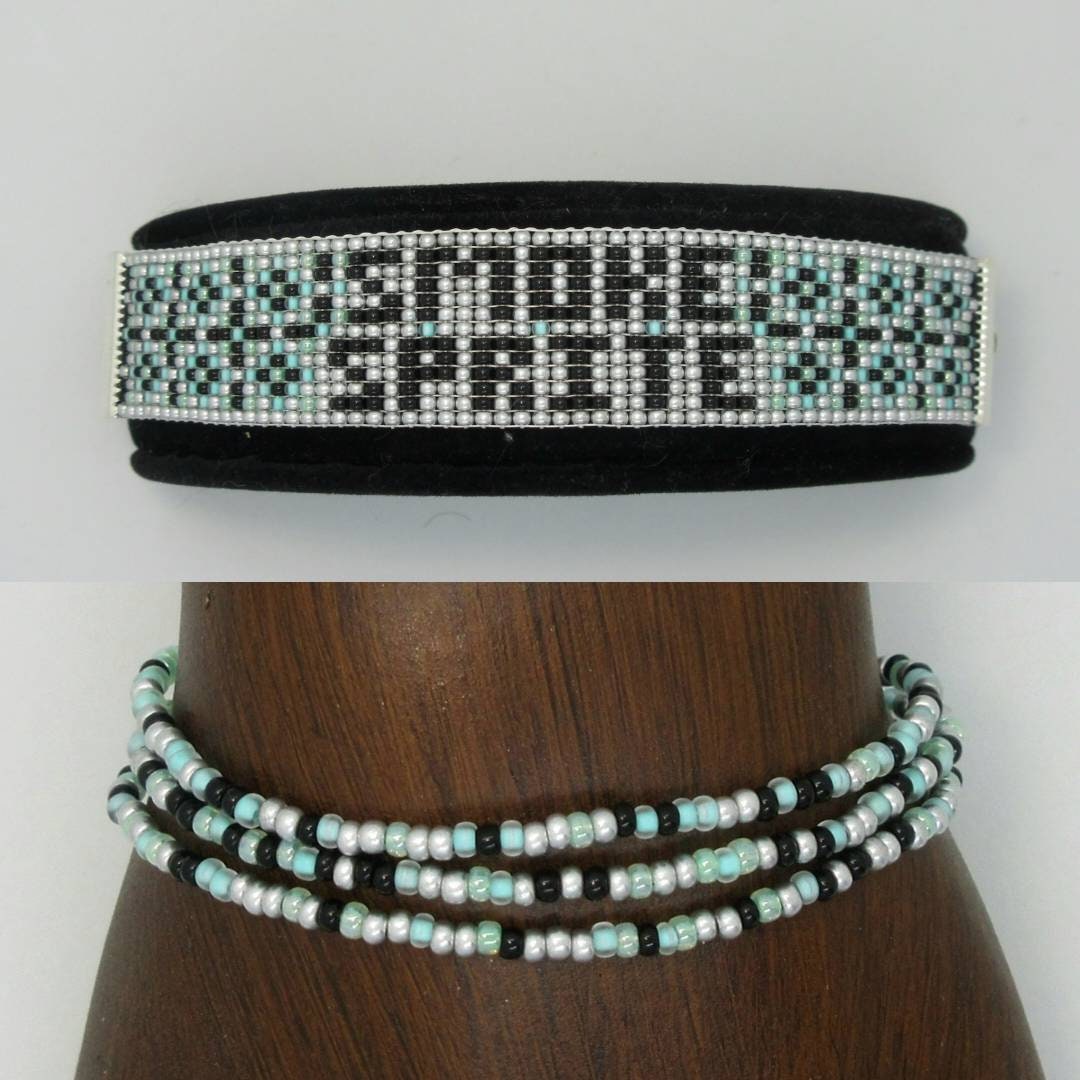 Smoke Multi Pixie Stretch Bead Bracelet main image 0