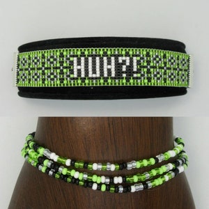 HUH?! inspired Bracelet (2 style options) - Suga & J-Hope