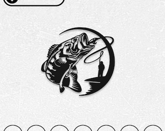 漁師のDXF、SVG、PDF、レーザーカットファイル | デジタルベクターダウンロード