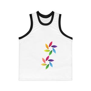 Colorful Unisex Basketball Jersey, Sports Wear, Game Day Apparel, Team Outfit, Streetwear, Fitness Clothing, Gifts for Athletes