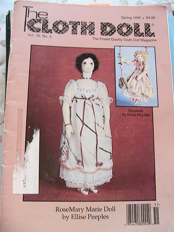 The Cloth Doll Magazine this Copy If New Not as Shown in Pic Etsy