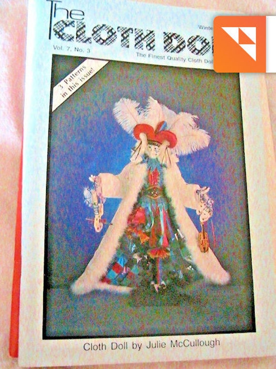The Cloth Doll Magazine Winter 19891990cloth Art Doll Etsy