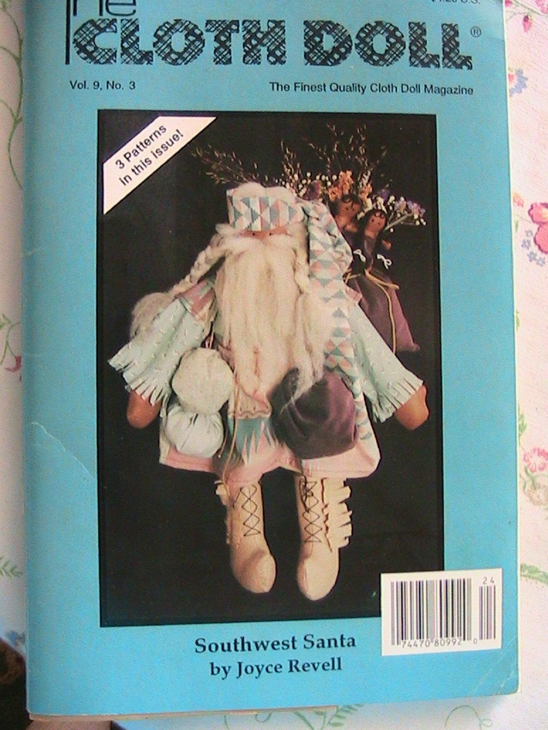 The Cloth Doll Magazine WINTER 1992vol 9 No 3cloth Art Doll Etsy