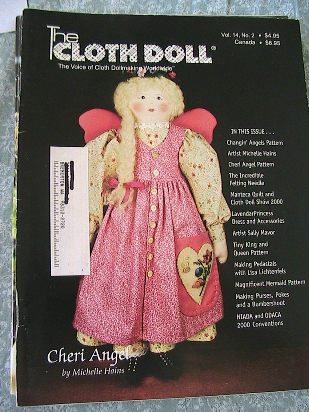 THE CLOTH DOLL Vol 14 No 2 2000 Patternshow Todollmaking Etsy