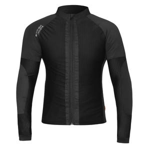 British Jackets Mesh Motorcykeltröja CE Nivå 2 Pansarmotorcykeljacka Andningsbar Skyddande Sommarcykelutrustning Svart