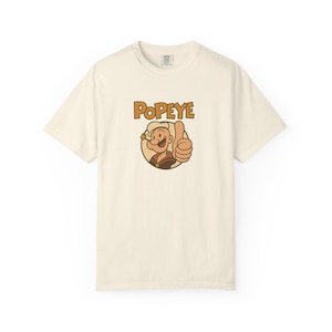 Popeye Classic Cartoon T-Shirt | Vintage Comic Tee | Sailor Popeye Shirt | Retro Unisex Top