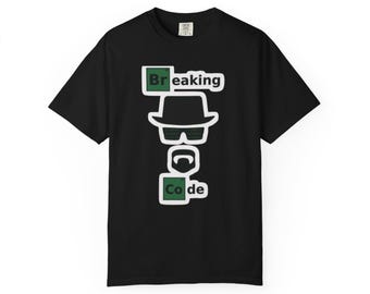 Camiseta Breaking Code - Camiseta de programador para desenvolvedores, hackers e entusiastas de codificação