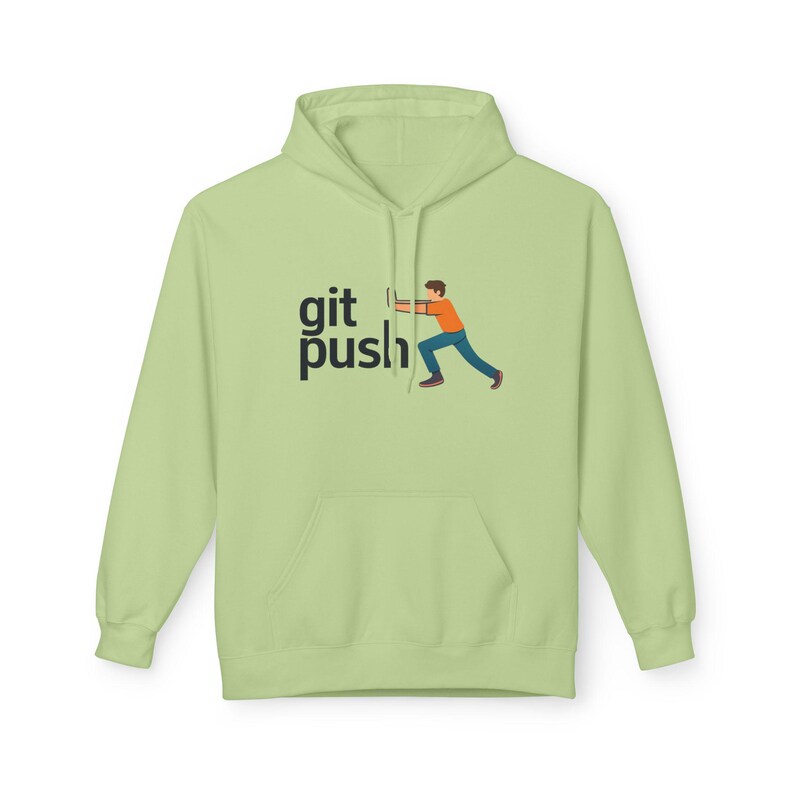 git push hoodie | developer programming humor, coder sweatshirt image 7
