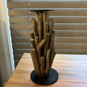 Driftwood Candle Holder